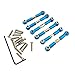 Produktbild Fytoo 6pcs Adjustable Aluminium Steering Link Servo Link Pull Rod Turnbuckle 969,Legierung Lenkung Linkages für WLtoys A949 A959 A969 A979 K929 A959-B A969-B A979-B K929-B RC Auto Upgrade Ersatzteil
