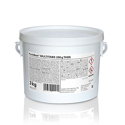 3 Kg – PoolsBest® Chlor Multitabs 5in1, 200g Tabs - 2