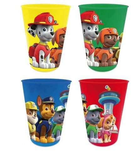 Paw Patrol Trinkbecher Plastik 4 Stück