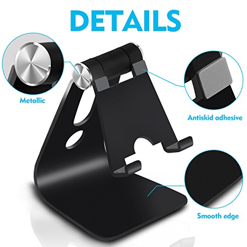 Multi-Winkel Handy StÃ¤nder, Phone StÃ¤nder, Handyhalterung, iPhone Dock, Wiege, Einstellbare Lade & Anti-Skid Handy Halter fÃ¼r Samsung, Tisch ZubehÃ¶r, Schreibtisch, E-Reader, andere Smartphone