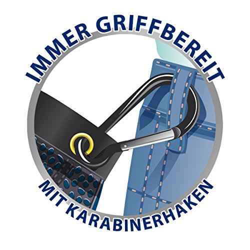Spontex Universal, 1 Paar Gr.XL – Arbeitshandschuh mit Karabinerhaken - 5