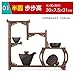 Produktbild GWDecor Jahrgang Rotes Holz Regal Chinesisch Traditionelle Handarbeit Geschnitzt Retro Wenge Möbel Creative Home Einrichtung Tee Set Storage Drum Form