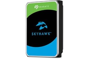 Seagate Skyhawk 2 TB, Video Internal Hard HDD – 3.5", SATA 6Gb/s, 256MB Cache, for DVR NVR Security Camera System, with in-house Rescue Services (ST2000VX017)