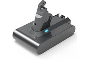 HAFIUEGE Batteria per Dyson V6 Aspirapolvere,Batteria di Ricambio 3500mAh Dyson V6 Batteria agli ioni di litio per Dyson V6 Absolute SV03 SV05 SV06 SV07 SV09,DC62 DC58 DC59 DC61 DC72 DC74 Extra,Trigger,Fluffy