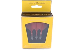 CUESOUL Rost T19 Arbre de fléchettes intégré et vols en Forme de Grande Aile, Lot de 3