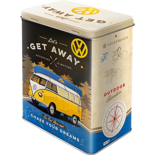 Nostalgic-Art 30136 Vorratsdose Volkswagen Bulli – Let’s Get Away! - 2