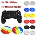 Price comparison product image 5 Pairs Silicone Gel KMD Professional-quality Thumb Grips Caps Joystick Game Stick Controller for PS4/XBOXone/XBOX360/PS3/PS2 Switch Controller By UPXIANG (White)