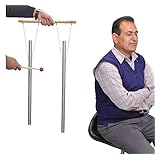 Tuningforkshop D & A 2 Healing Tuned Pipes Louder Than Tuning Fork with Mallet,Hand Stand