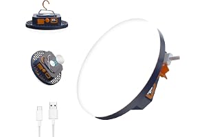 Bärbar campinglykta, 9 900 mAh, powerbank, 2 000 LM, tält, uppladdningsbar lampa, IP65-vattentät, LED, campinglampa, jobb, jakt, fiske, vandring, nödsituation, mörkläggning