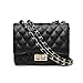 Produktbild Umhängetasche Damen Umhängetasche Klein Kette Mini Kreuz Körper Frauen Handtasche Clutch Abendtasche Schwarz