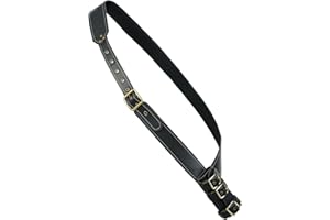 Blessume Sword Holder with Belt for Medieval LARP Cosplay, Black Sword Belt Holder for One Sword