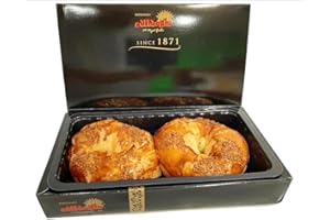 Gulluoglu Soft Bagel (Plain), 2 Pieces (Pack of 1), daily fresh shipment from Istanbul/Turkey