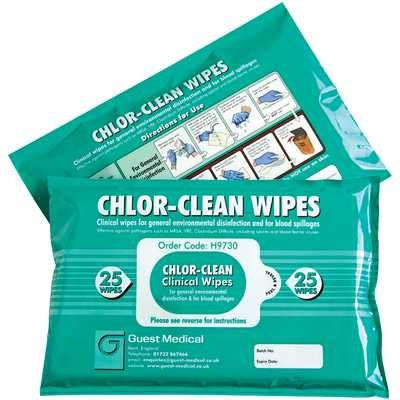 Care Corner Chlor-Clean Disinfection Wipes
