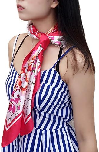 Fashion Attack Fashion Collective Twill Scarves Women Hand Printing Pure Silk Scarf 90cm x 90cm