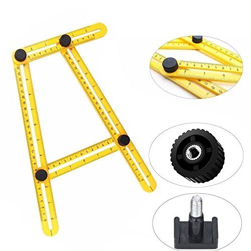 URXTRAL Messgerät angle-izer Vorlage Werkzeug viereckigen Lineal Mechanismus Slide Y für Handwerker - 7