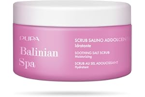 Pupa Scrub Corpo Scrub Salino Balinian spa - Addolcente, idratante, restitutivo, esfolia dolcemente la Pelle mentre la nutre intensamente - Skincare Corpo (350 g)