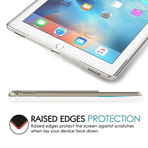 MoKo Hülle für iPad Pro 12.9 – Ultra Slim Flexible iPad Air 3 iPad Pro 12.9 2 TPU Kristall Klar Schale Schutzhülle Crystal Case Cover Durchsichtig für Apple iPad Pro 12.9 Zoll 2015 IOS 9 Tablet, Transparent - 5