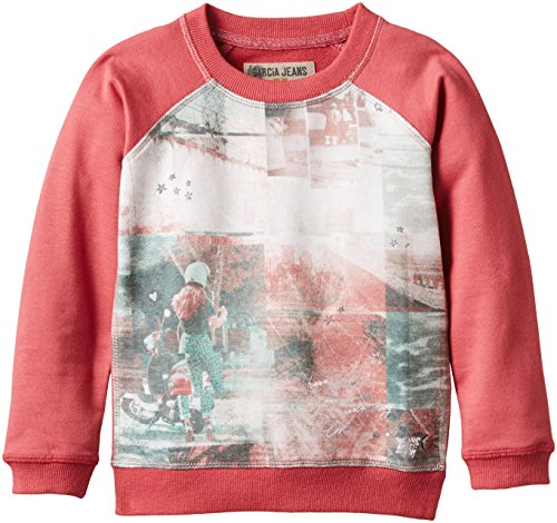 Garcia Kids Baby Girls H54609 Full Sweatshirt, Pink (slate Rose 1424), 16 Years (Manufacturer size: 92/98)