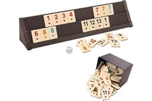 STAR V.I.P Holz Wooden Rummy Set VIP Okey mit Melamin Steine AHSAP Okey TAKIMI