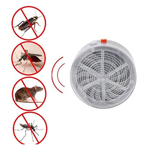 Preisvergleich Produktbild LEDMOMO Solarbetriebene Moskito-Mörder-Zapper-elektrische Insekten-Wanzen-UVlampen-Licht-Fliege... für im Freienbaby-Raum Hauptküche
