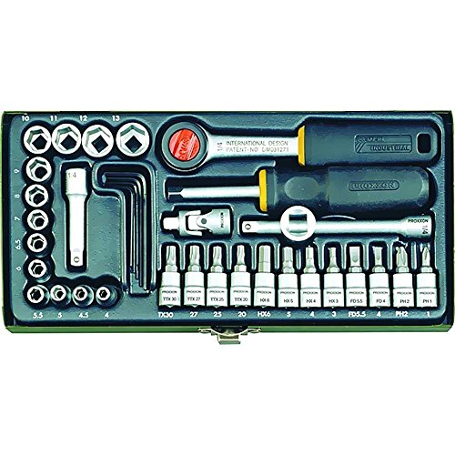 Preisvergleich Produktbild Proxxon Feinmechanikersatz 1 / 4" 36-T. 23080 0649964347372