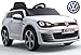 Produktbild Kinderfahrzeug - Elektro Auto "VW Golf 7 GTI" - lizenziert - 12V7AH Akku,2 Motoren- 2,4Ghz Fernsteuerung, MP3-Weiss