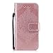 Produktbild The Grafu® iPhone 6 / iPhone 6s Hülle, Stoßfest Klapphülle Leder Tasche mit Magnetverschluss, Kartenfach, Geprägte Schutzhülle für Apple iPhone 6 / iPhone 6s, Rose Gold