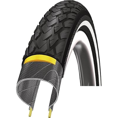 Schwalbe MARATHON GREENGUARD Pneu de velo noir réflex 26150MGG