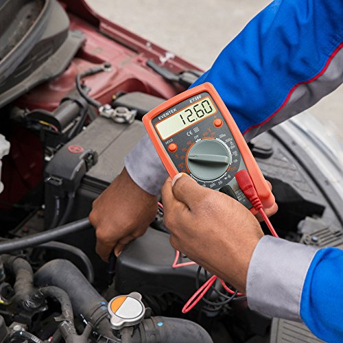 Digital Multimeter, Eventek ET380 Mini Multi Tester Spannung AC/DC, DC Strom, Diode,Widerstand, Ausgangswelle Rechtecksignal - 5