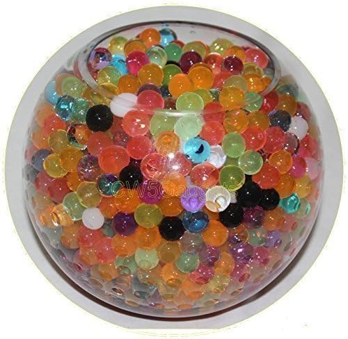 10 Packs Mixed Gel Soil Water Beads Bio Gel Aqua Gel Crystals Jelly Crystal Wedding Vase Decoration