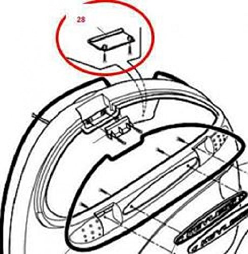 Preisvergleich Produktbild Givi Einhackplättchen für Kofferschloß Keyless E41