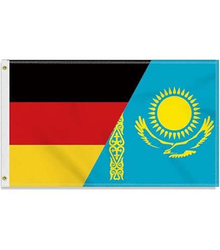 Akachafactory Wimpel Mini-Flagge Aruba - 15x10 Cm, Polyester, Beidseitig Bedruckt