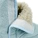 CHIC-CHIC Baby Infant Toddler Snow Shoes Boots Warm Winter (L: 9-12 months, blue)