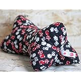 Leseknochen, Zierkissen, Nackenkissen, Tablethalter, Keilkissen