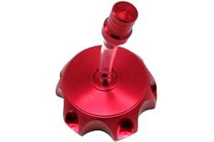 DEMIAWAKING IT Tappo Serbatoio Carburante Moto Universale in Alluminio CNC per Dirt Bike ATV Quad (Rosso)