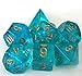 Produktbild Chessex Borealis Teal Würfel Set