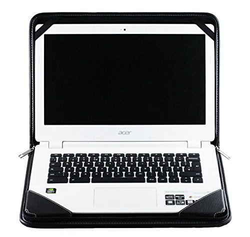 New Broonel – Contour Series – Schwarz Heavy Duty Vegan Lederschutzhülle für die Lenovo ThinkPad Yoga 260 12.5″ - 7