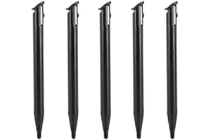 MORNINGMO 5 unids set consola de juegos pantalla táctil lápiz óptico plástico para 2DS LL XL consola de juegos reemplazo pluma plástico pantalla táctil lápiz óptico para pantallas táctiles consola de juegos