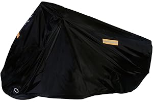 PMK Grupo - Housse Protection pour Moto imperméable 210D | Couverture Universelle, Bâche résistant l'extérieur avec Blocage antivol | 245 cm Taille L