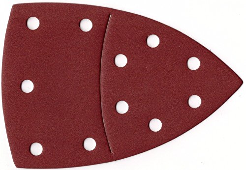 50 Blatt Klett Haft Schleifblätter Prio Schleifpapier 105×152 mm – Körnung 120 - 2