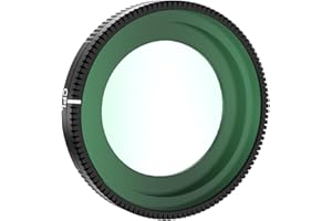 HESUPY GO3S - Set di filtri per lenti Insta360 GO 3S UV/CPL/ND, protezione per obiettivo, vetro ottico HD, telaio in alluminio, impermeabile, doppio lato, per Action Camera GO 3S (CPL)