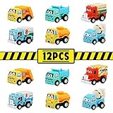 🚗Cartoon Auto: Diese Kleine Spielzeugautos haben ein paar süße große Augen, hell und süß, so dass das kinder das spielzeug auto nicht abstellen kann und den Spaß am Spielen mit dem Auto genießen kann.