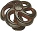 Produktbild Hickory Hardware PA1311-RI 1-1/4-Inch Charleston Blacksmith Knob, Rustic Iron by Hickory Hardware
