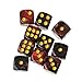Produktbild Manyo 10pcs Mehrfarbig 6 Seitige Würfel, leicht und tragbar, perfekt für Brettspiel, Club und Bar Spiel Tool, Familienspiel, Math Teaching. (3)
