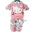 Girl's Hello Kitty 2 piece suit set tracksuit Sport suits hoody jackets +pants 13-18 months