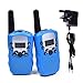 Price comparison product image Fetoo 2pcs Kids Walkie Talkies Children Walky Talky PMR446 3KM Range with Rechargeable Battery, UK Plug Charger, Built-in LED Torch 0.5W 8 Channels VOX Flashlight Two-Way Radios (1 Pair, blue) ( 8 x AAA battery and UK charger included )