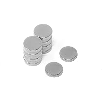 Aimants Néodyme N42 - 5mm X 8,47mm - Force 0,91kg - Lot De 10 - Revêtement Nickel/cuivre/nickel Anti-corrosion