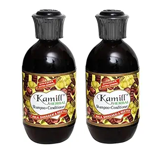 Kamill Herbal Shampoo And Conditioner With Tulsi, Amla & Reetha