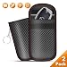 Produktbild Asobeage Keyless Go Schutz Autoschlüssel,Blocking Faraday Schlüsseltasche Strahlenschutz Taschen,Faradaysche Tasche blockiert RFID/NFC/WiFi/GSM/LTE, Universeller Schutz (2 Stück)