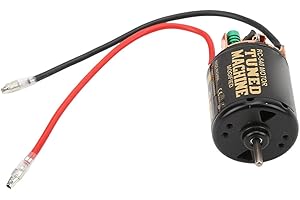 AQXREIGHT Motor RC 540 Brushed 80T para AXIAL SCX10 90046 y otros modelos /10 coches RC compatible con diseño duradero y potente con rodamiento de dos vías y materiales robustos para upgrades y repuestos